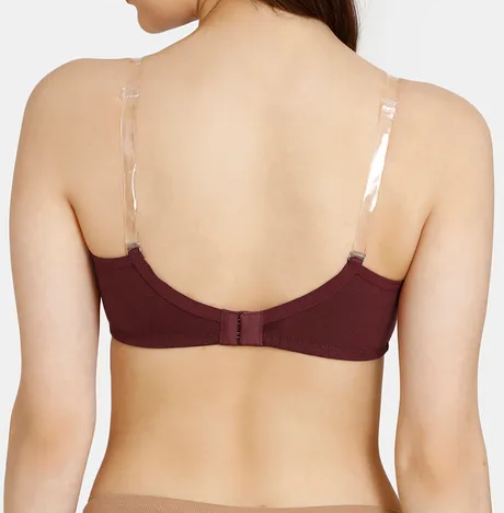 B-Fect Transparent Straps with Padded Bra